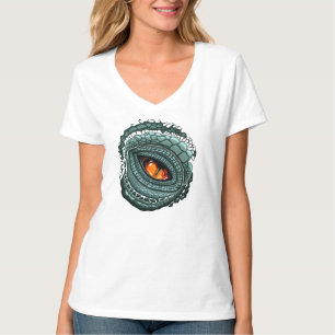 Ursprüngliches Reptilien-Raubtier-Auge T-Shirt