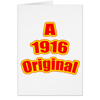 Ursprüngliches Rot 1916