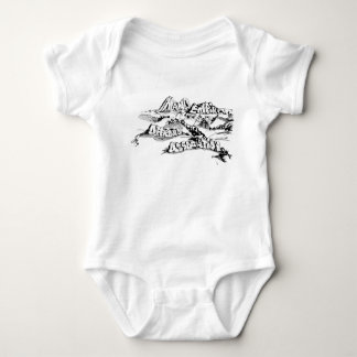 Ursprüngliches Shirt-Logo Baby Strampler