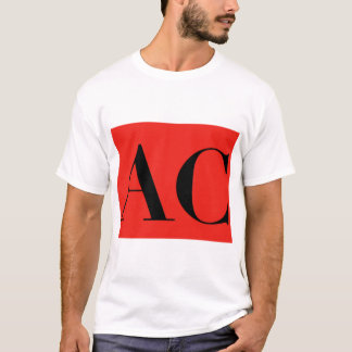 Ursprüngliches Wechselstrom-Kleidungs-Logo-Shirt T-Shirt
