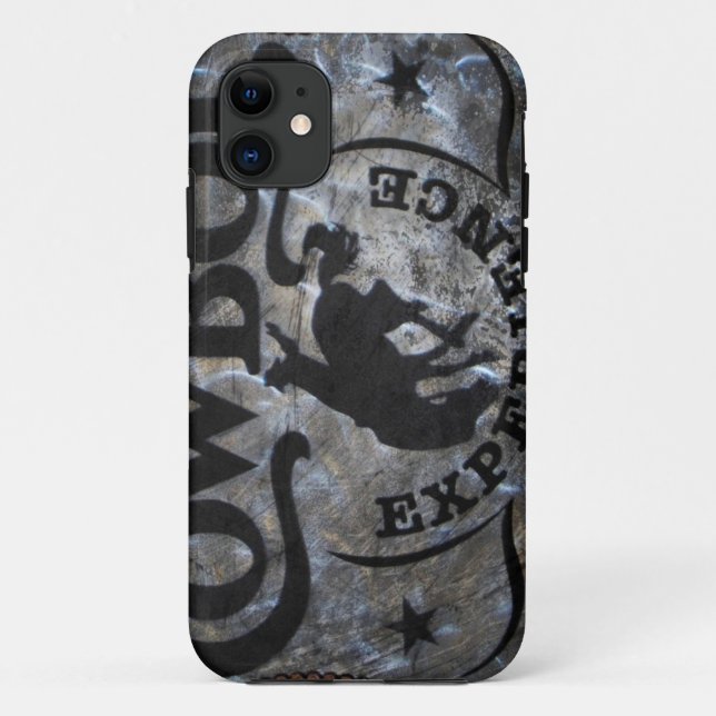 Ursprüngliches Westernland Pferdecowboyrodeo Case-Mate iPhone Hülle (Rückseite)