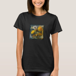 Urteil macht Unkraut aus Wildblumen Zitat Kunst T-Shirt