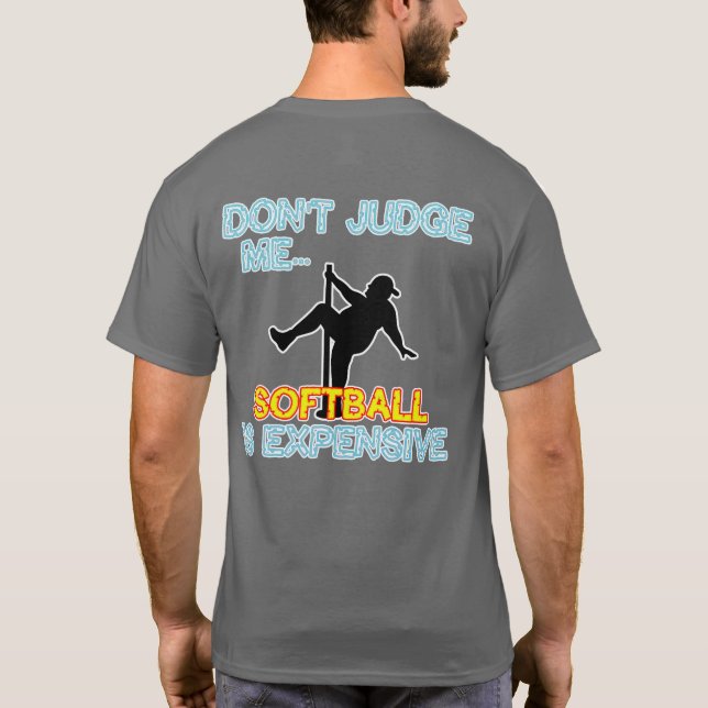 Urteile nicht über mich T-Shirt (Rückseite)