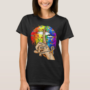 Urteile nicht, was du nicht verstehst LGBT Pride L T-Shirt