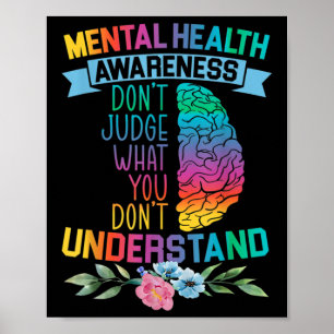 Urteile nicht, was du nicht verstehst über psychis poster
