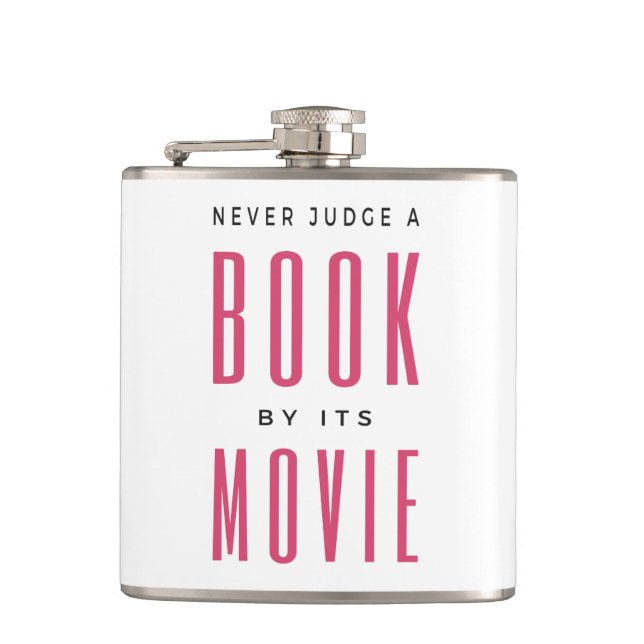 Urteile nie ein Buch nach seinem Film I Flachmann (Vorderseite)