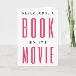 Urteile nie ein Buch nach seinem Film I Karte