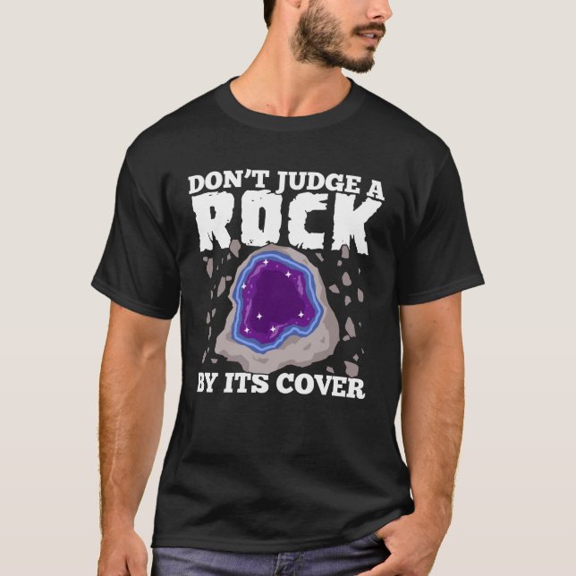 Urteilen Sie einen Felsen nicht nach einem Geschen T-Shirt (Vorderseite)