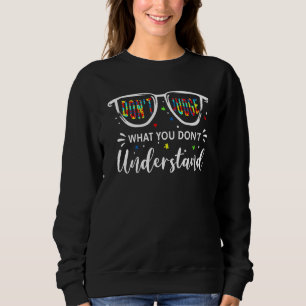 Urteilen Sie nicht, was Sie Autismus-Puzzle nicht Sweatshirt