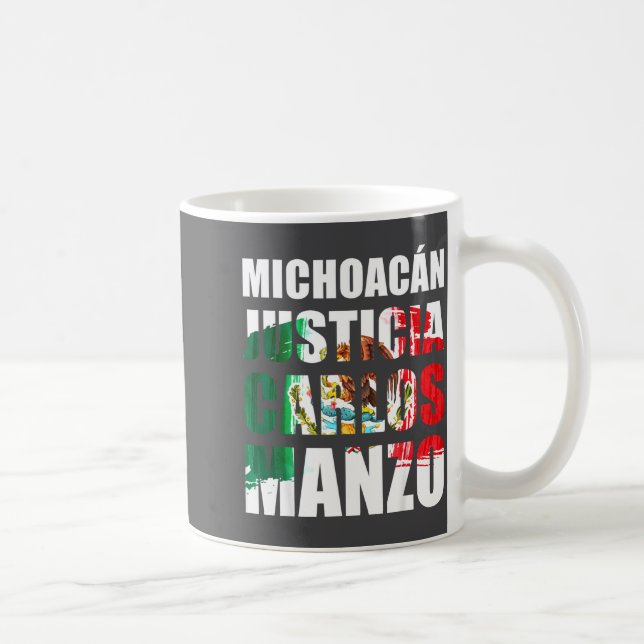 Uruapan Michoacán México, Carlos Manzo, Mexicans M Kaffeetasse (Rechts)