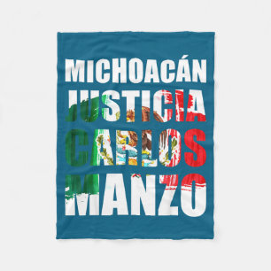Uruapan Michoacán Mexiko, Carlos Manzo, Mexikaner Fleecedecke