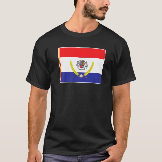 Uruguaiana Flag National pride  Souvenir T-Shirt (Vorderseite)