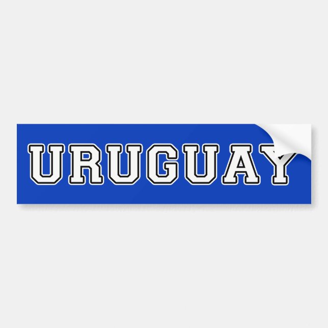 Uruguay Autoaufkleber (Vorne)