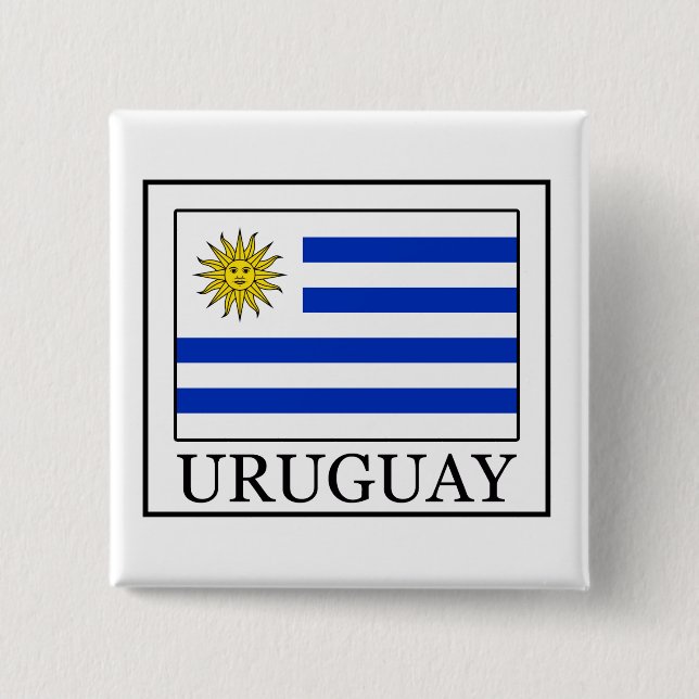 Uruguay Button (Vorderseite)