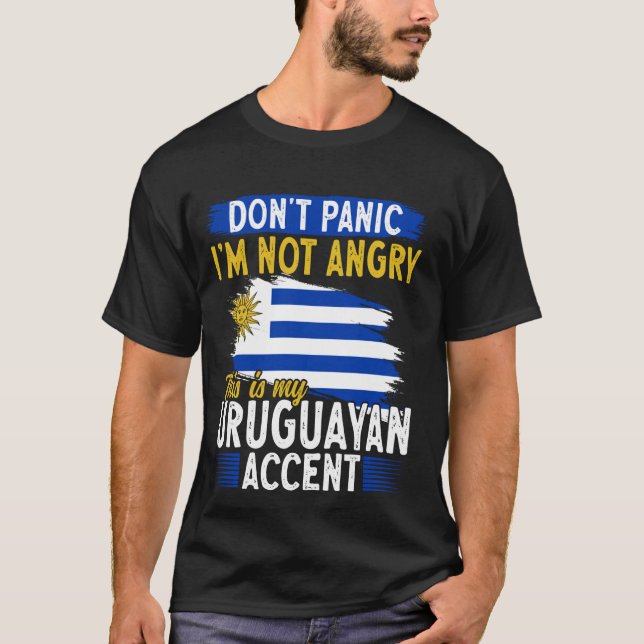 Uruguay Das ist meine uruguayische Akzent-Uruguay- T-Shirt (Vorderseite)