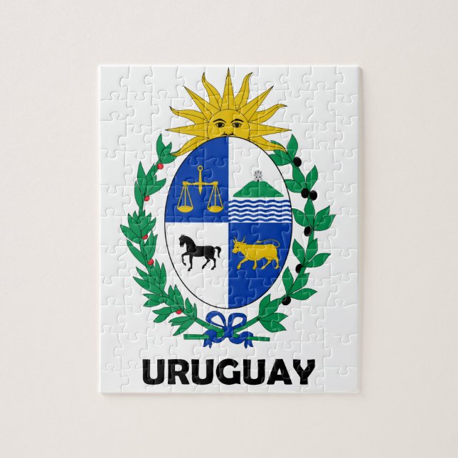 URUGUAY - Emblem/Flagge/Wappen/Symbol (Vertikal)