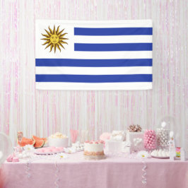 Uruguay-Flagge Banner