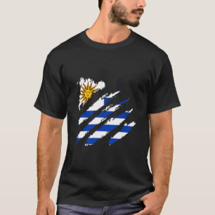 Uruguay-Flagge Erbe Klaue Uruguay-Stolz Uruguay T-Shirt