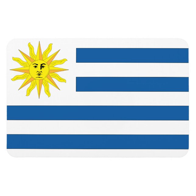 Uruguay-Flagge Magnet (Horizontal)