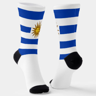 Uruguay-Flagge Patriotischer Uruguayischer Nationa Socken