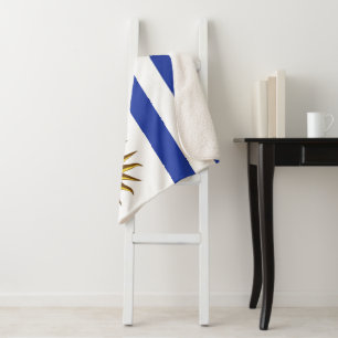 Uruguay-Flagge Sherpadecke
