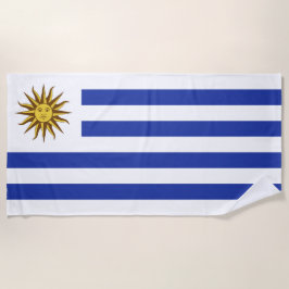 Uruguay-Flagge Strandtuch