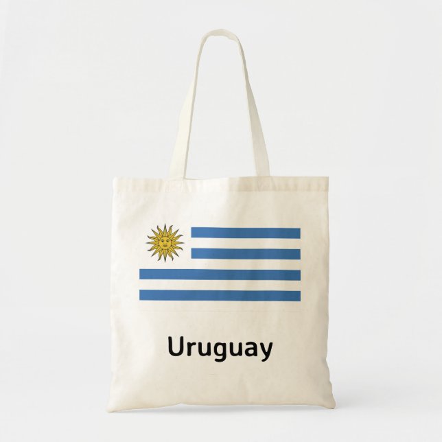 Uruguay-Flagge Tragetasche (Vorne)