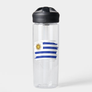 Uruguay-Flagge Trinkflasche
