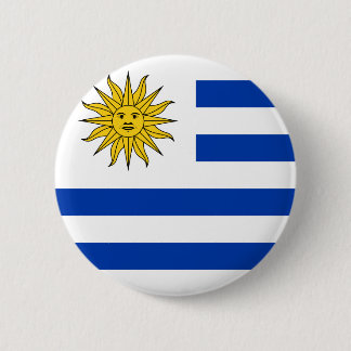 Uruguay-Flaggen-Knopf Button