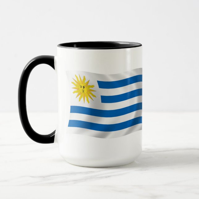 Uruguay-Flaggen-Tasse Tasse (Links)