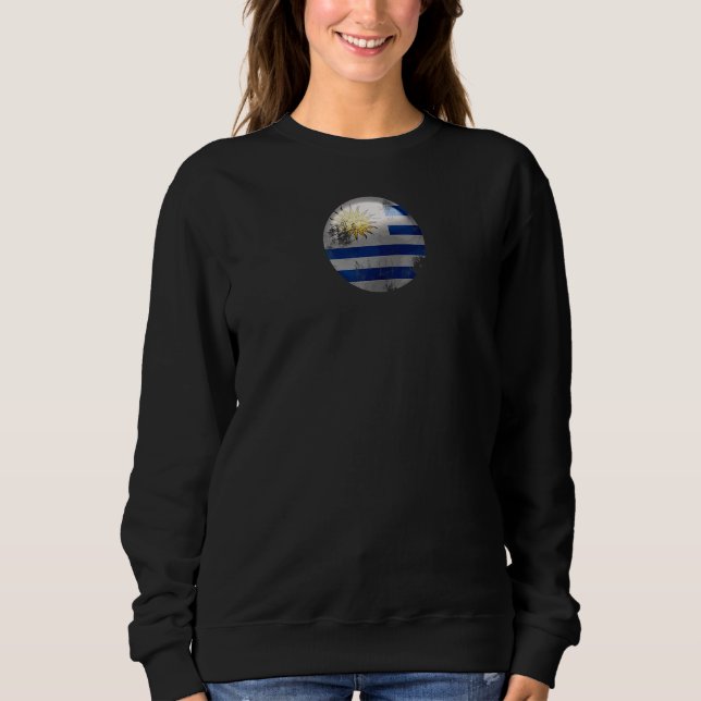 Uruguay Football Country Team Flag 2022 Sweatshirt (Vorderseite)