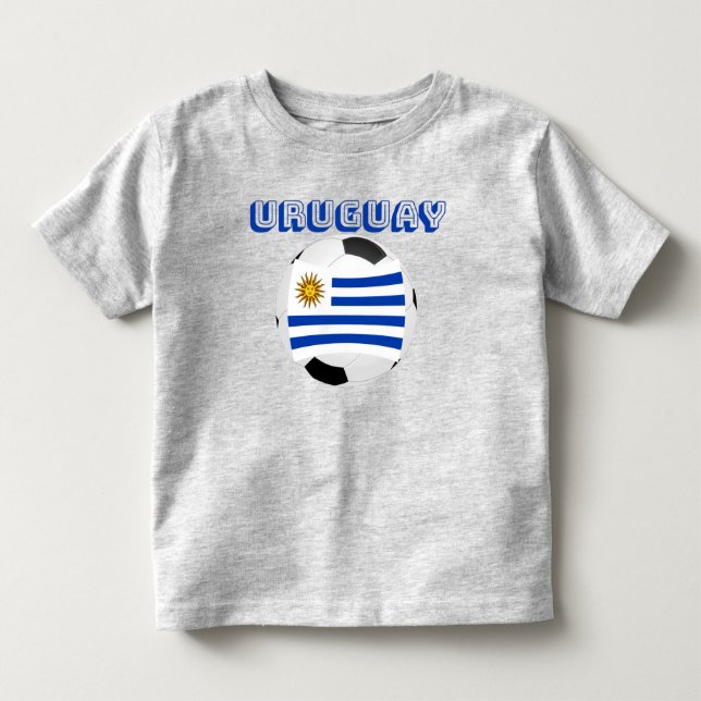 Uruguay Football T - Shirt (Kleinkind's) (Vorderseite)