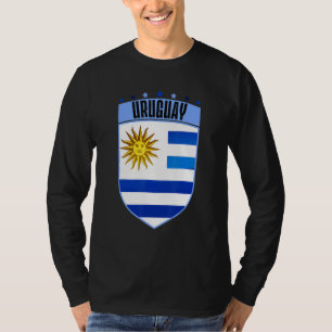 Uruguay Football Unterstützer Besucher Uruguayan S T-Shirt
