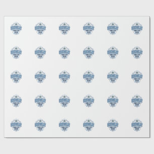 Uruguay Fußball 2026 Fußball Fett Land Typografie Geschenkpapier