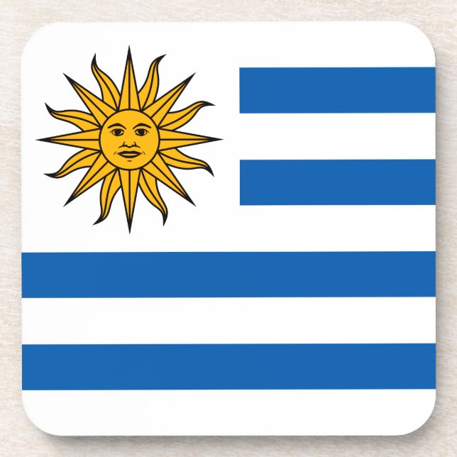 Uruguay Getränkeuntersetzer (Vorderseite)
