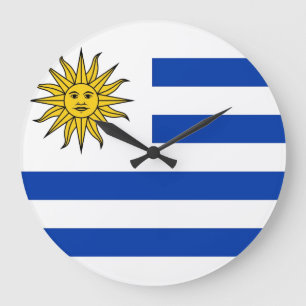 Uruguay Große Wanduhr