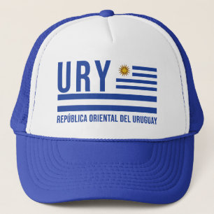 Uruguay ISO Alpha-3-Design Truckerkappe