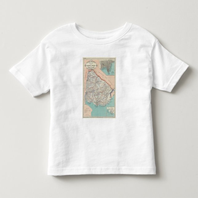 Uruguay Kleinkind T-shirt (Vorderseite)