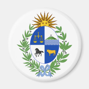Uruguay Landeswappen Symbol Emblem Flagge Magnet