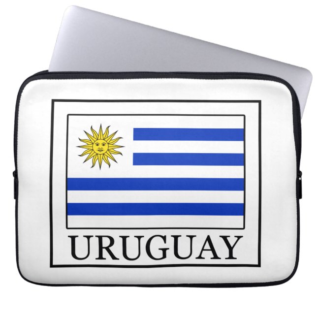 Uruguay Laptopschutzhülle (Vorderseite)