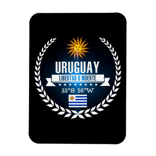 Uruguay Magnet (Vertikal)