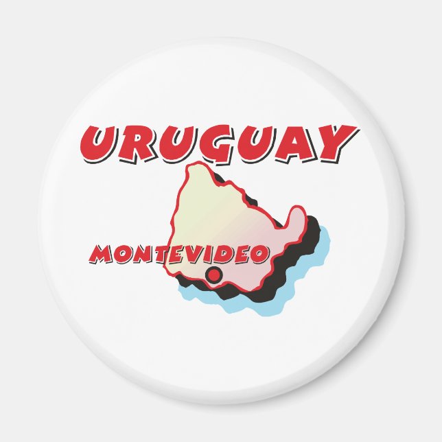 Uruguay Magnet (Vorne)