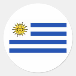 Uruguay Runder Aufkleber