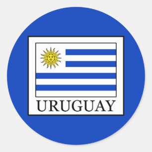 Uruguay Runder Aufkleber