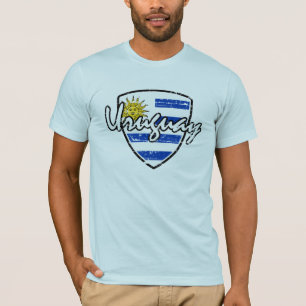Uruguay-Schildentwurf T-Shirt