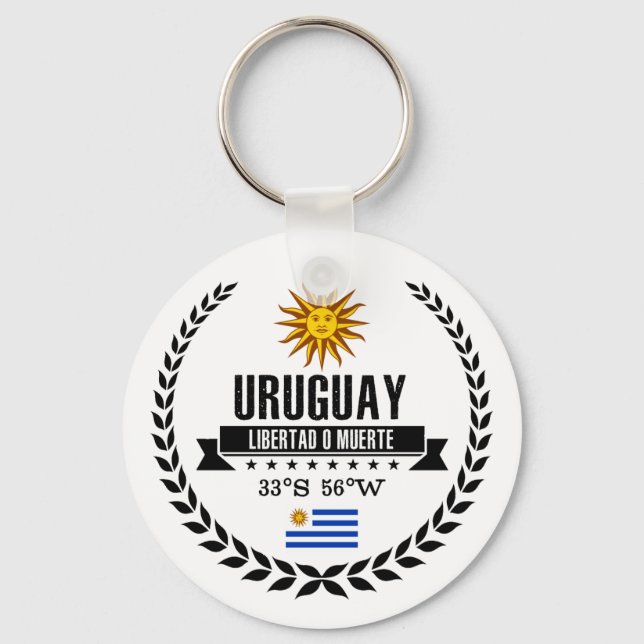 Uruguay Schlüsselanhänger (Vorderseite)