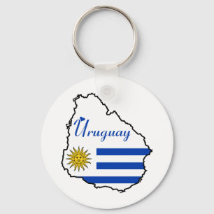Uruguay-Schlüsselanhänger Schlüsselanhänger