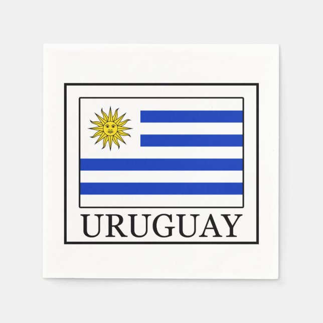 Uruguay Serviette (Vorderseite)