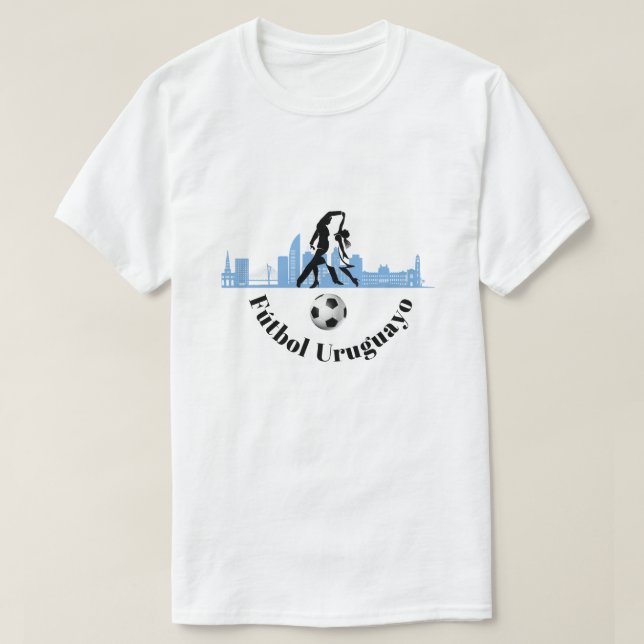 Uruguay Soccer T-Shirt (Design vorne)