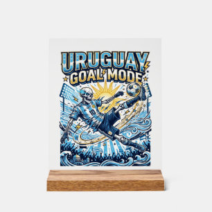 Uruguay Tor Modus Skelett Stürmer Nationen Dynamis Acrylschild